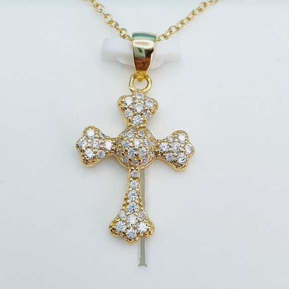 925 Sterling Silver Cubic Zirconia Necklace, U19254724 - Picture 9 of 11